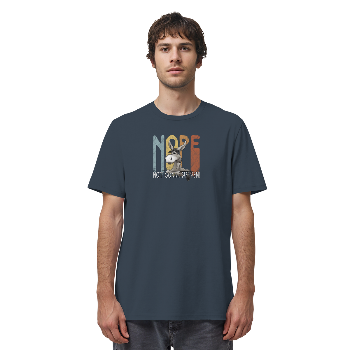 Nope | bockiger Esel - Organic Shirt