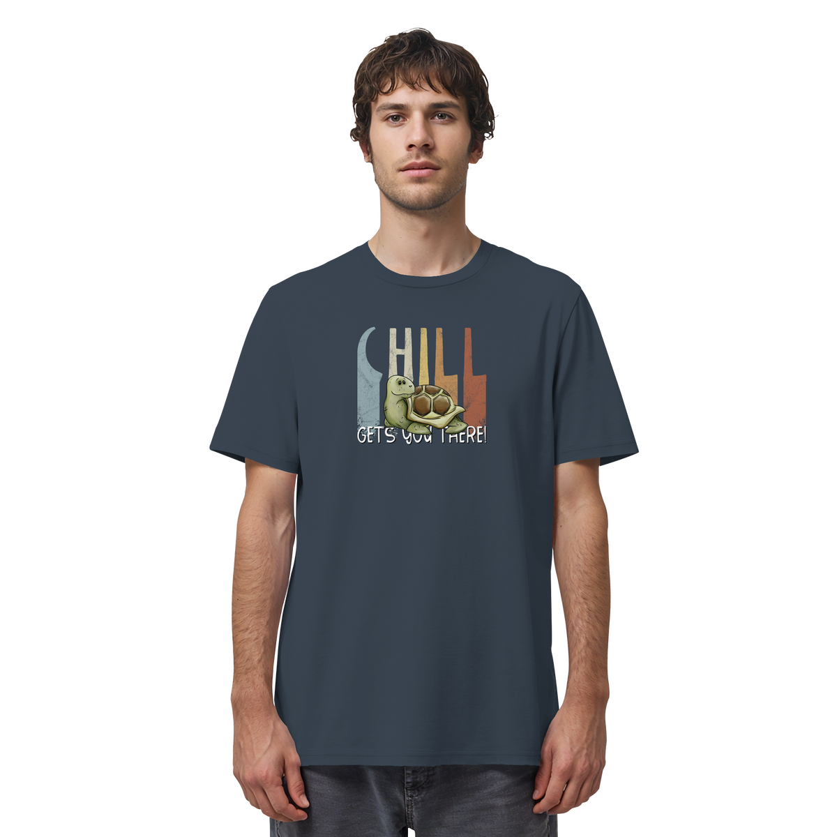 Gechillt gemütliche Schildkröte - Organic Shirt