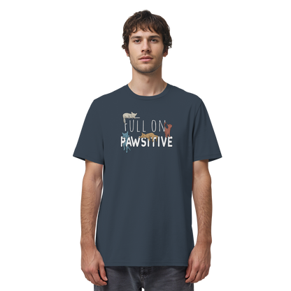 Full On Pawsitive! Gechillte Katzen - Organic Shirt