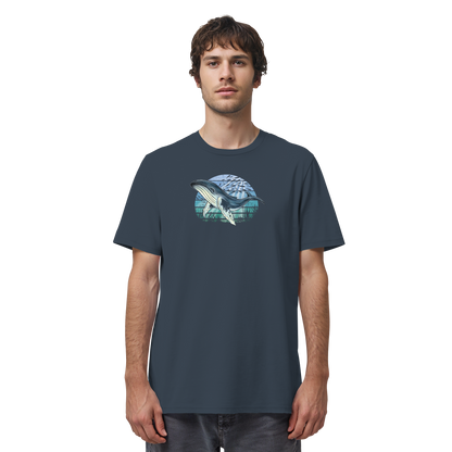 Retro Unterwasser Buckelwal - Organic Shirt