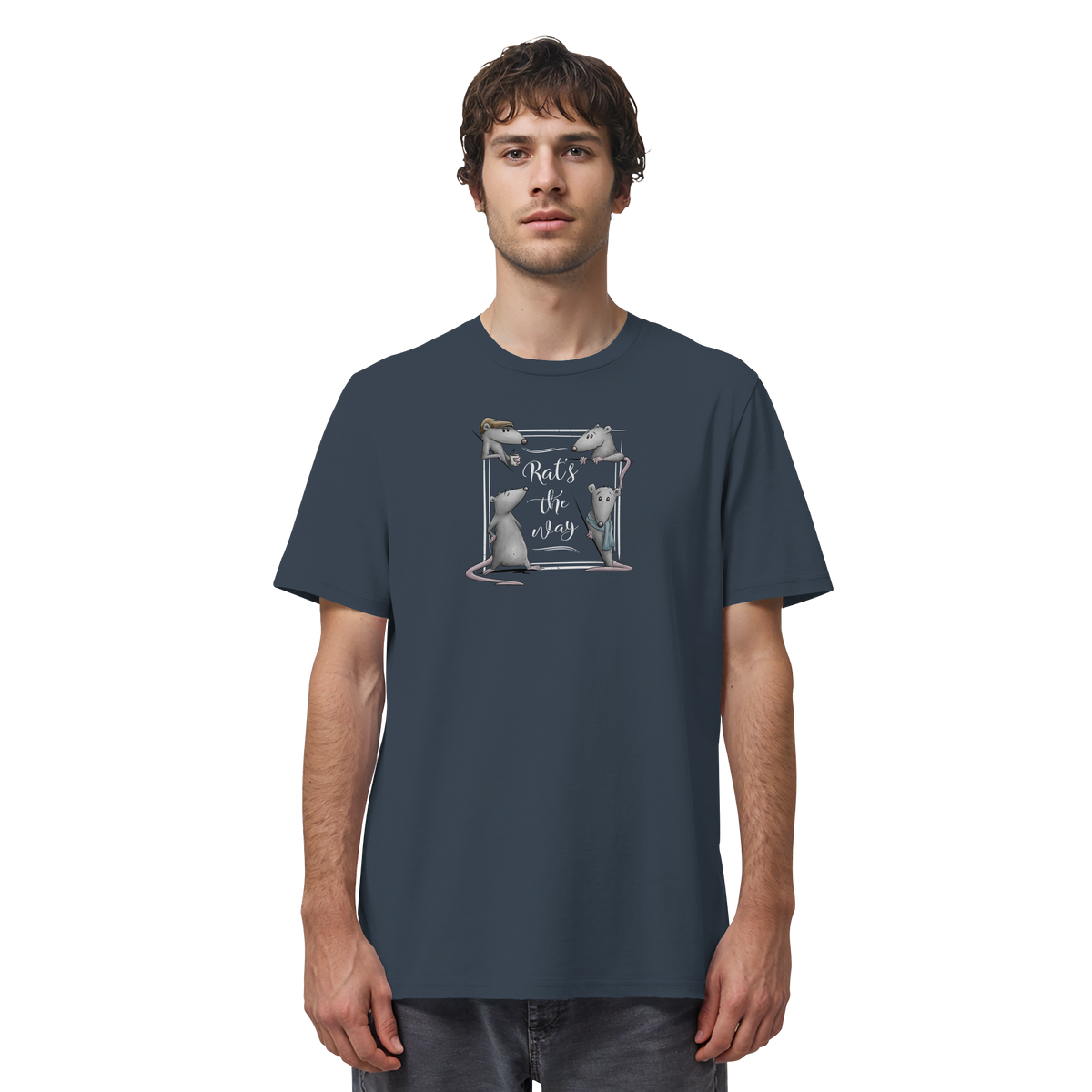 Rat’s The Way Kaffeehaus Ratten - Organic Shirt