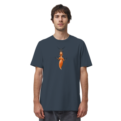 Rotes Eichhörnchen hängt ab - Organic Shirt