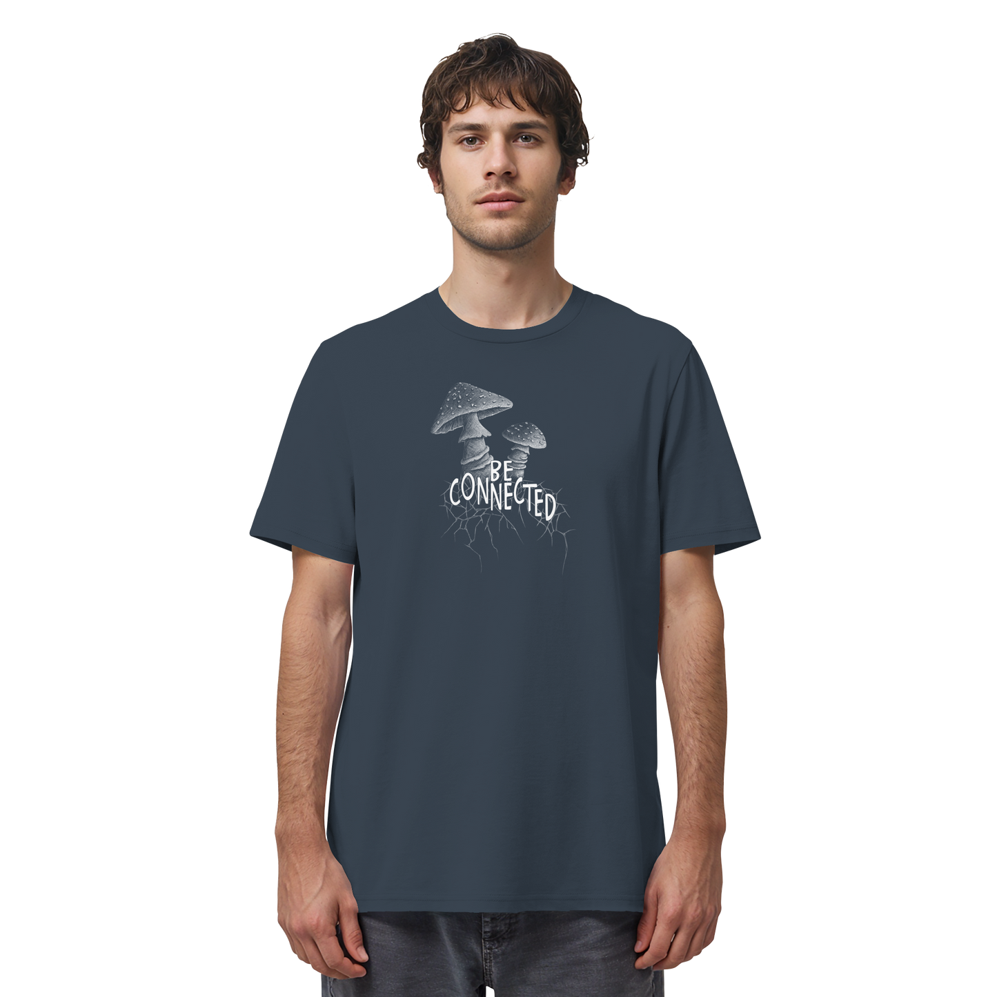 Be Connected Panther-Pilz - Organic Shirt