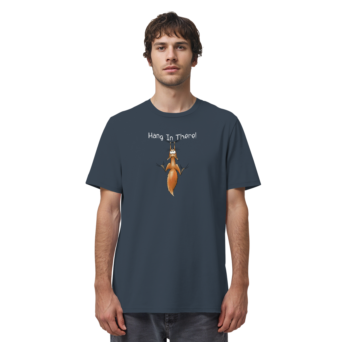 Hang In There | Lässiges Eichhörnchen - Organic Shirt