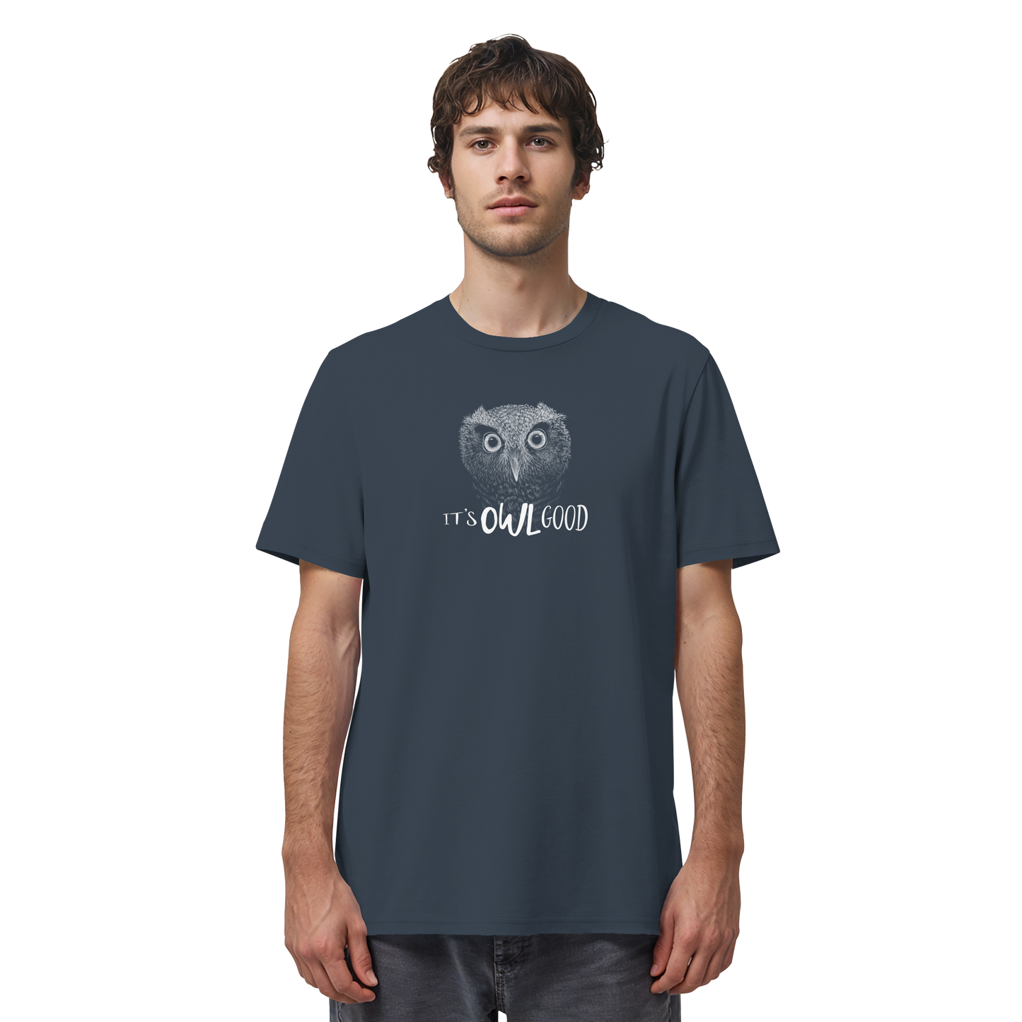 OWL Good | Kritzel-Kunst-Eule - Organic Shirt
