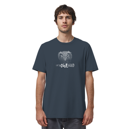 OWL Good | Kritzel-Kunst-Eule - Organic Shirt
