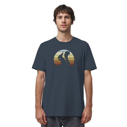 Retro Eichhörnchen Silhouette - Organic Shirt