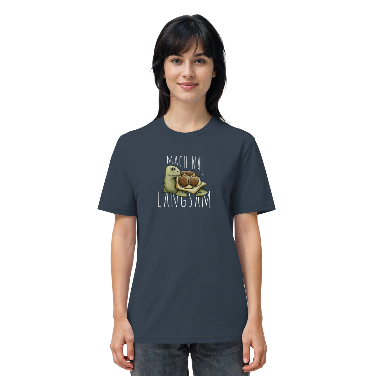 Mach mal langsam Schildkröte - Organic Shirt