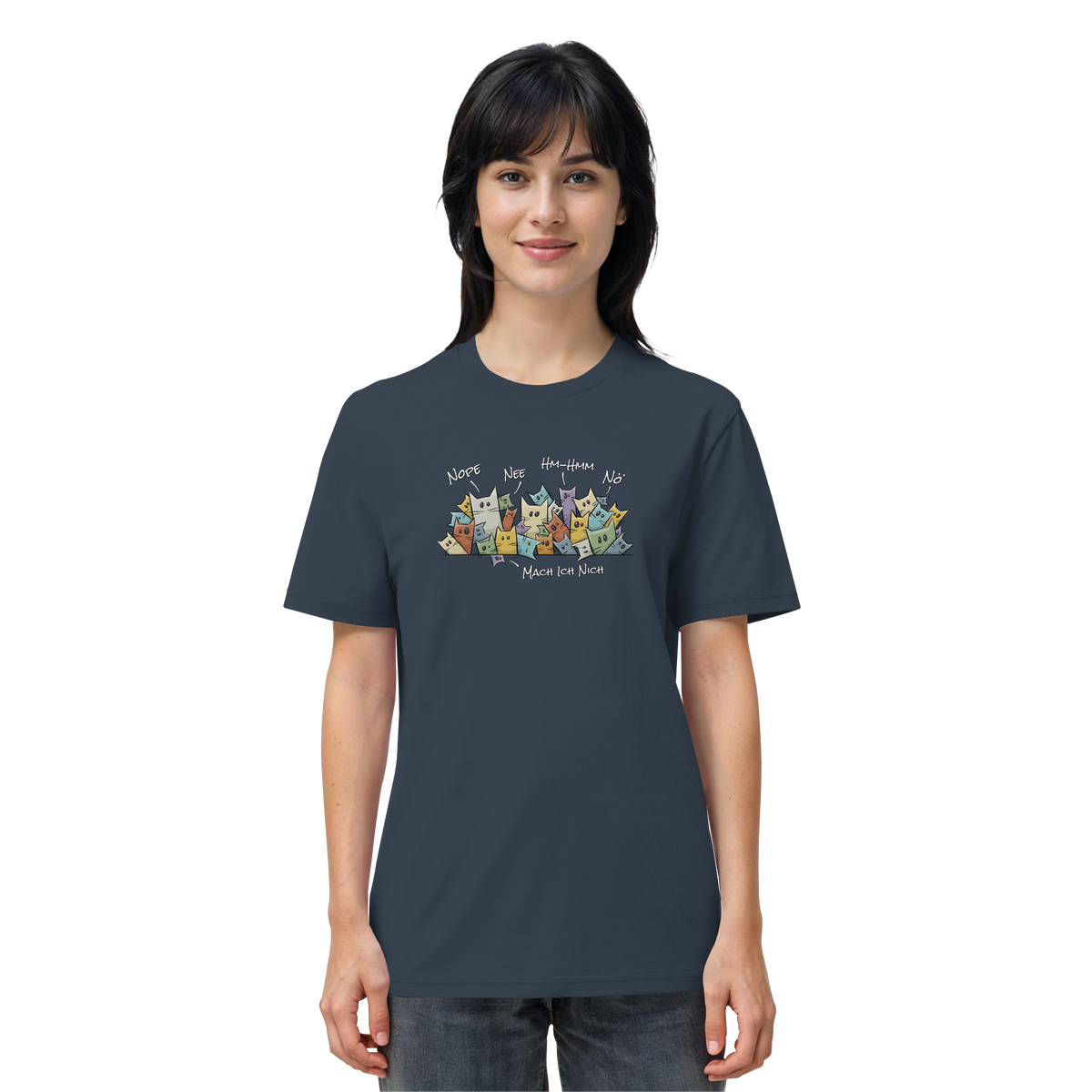 Nope, Nee, Nö Katzen - Organic Shirt