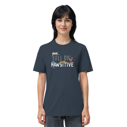 Full On Pawsitive! Gechillte Katzen - Organic Shirt
