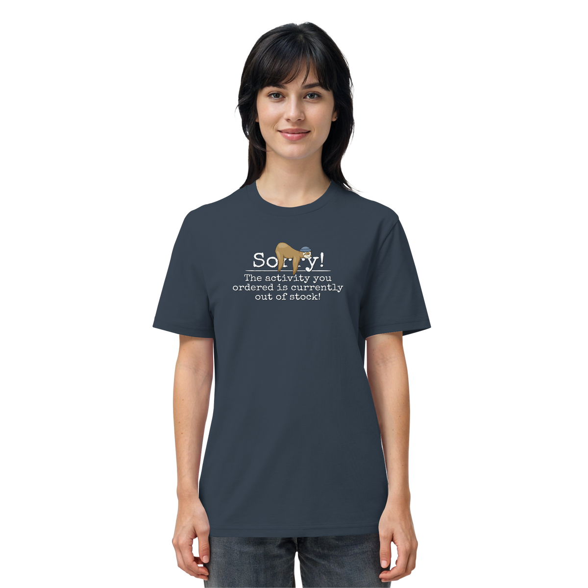 No-Activity Faultier - Organic Shirt