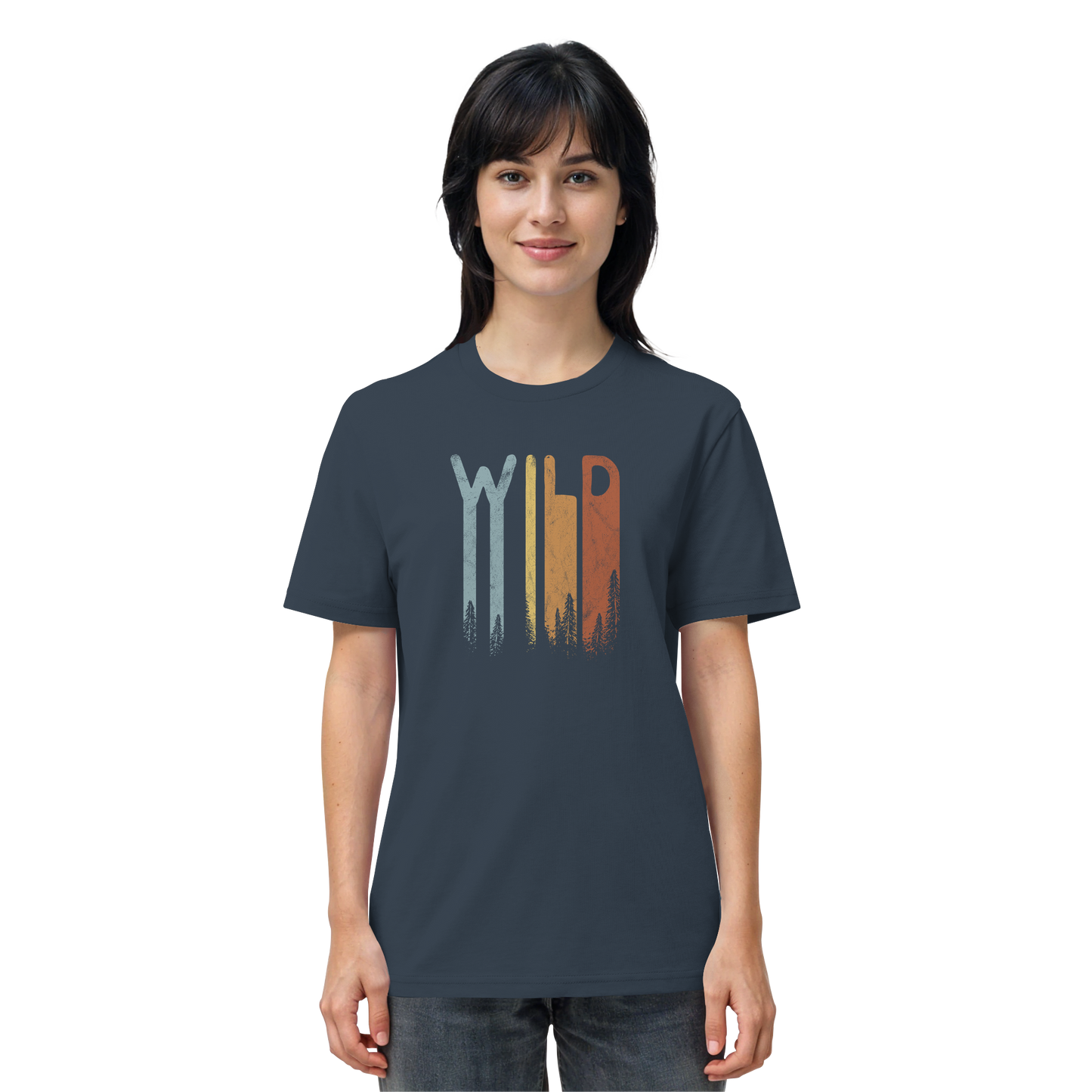 Wild Retro Schriftzug - Organic Shirt