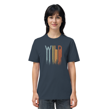 Wild Retro Schriftzug - Organic Shirt