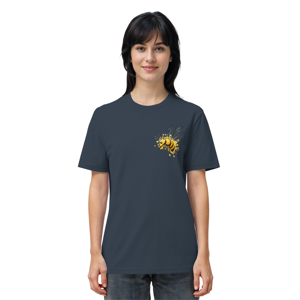 Lässige kleine Honig-Biene - Organic Shirt