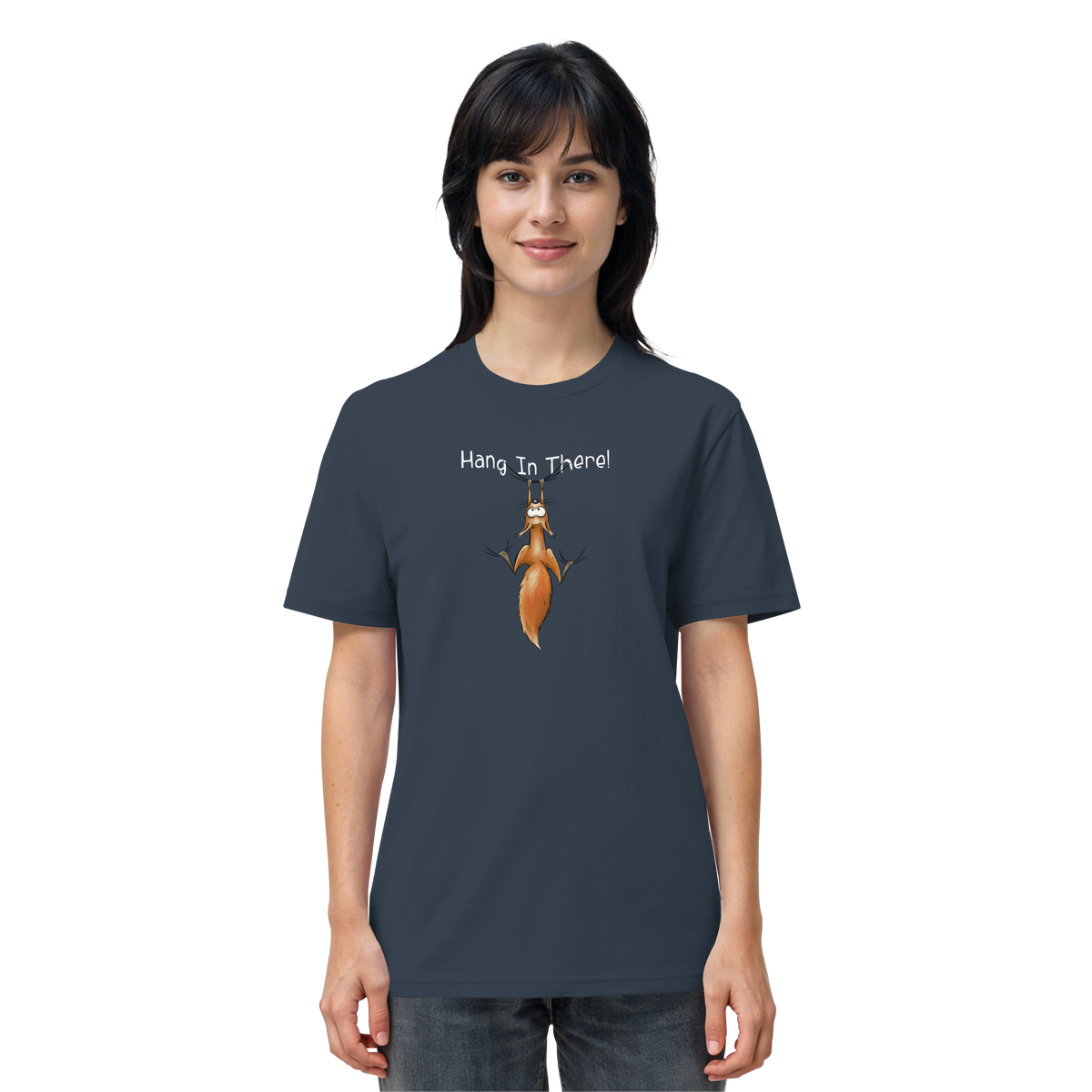 Hang In There | Lässiges Eichhörnchen - Organic Shirt