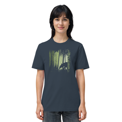 Lässiger Tapir im Zwielicht Wald - Organic Shirt