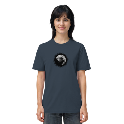 Schwarzer Rabe bei Vollmond  - Organic Shirt