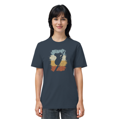 Retro kletternder Koala-Bär - Organic Shirt