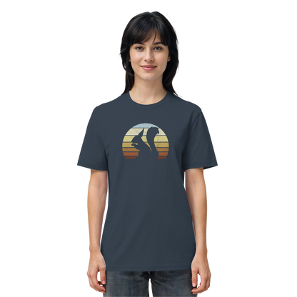 Retro Eichhörnchen Silhouette - Organic Shirt