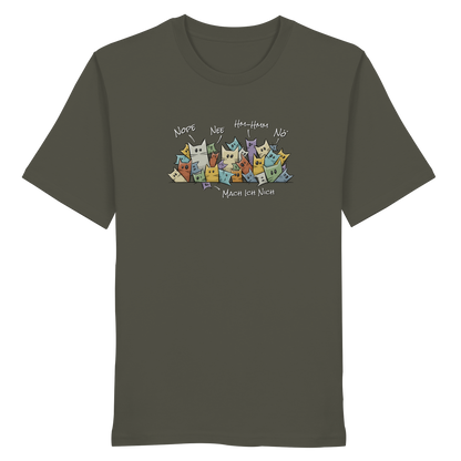 Nope, Nee, Nö Katzen - Organic Shirt