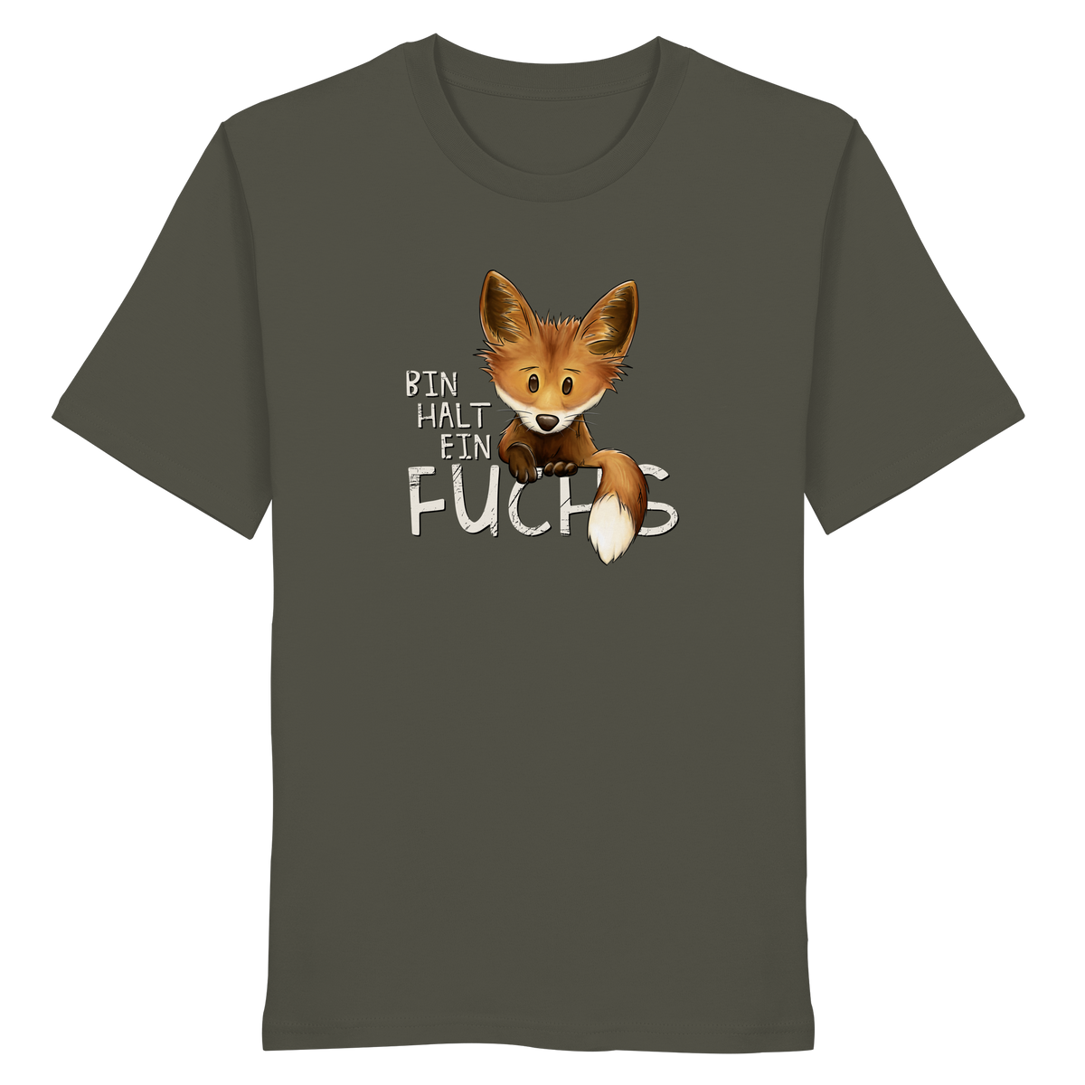 Bin halt ein Fuchs - Organic Shirt