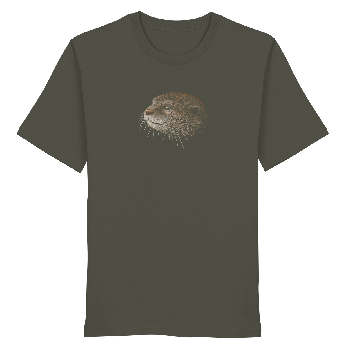 Otter Bleistift Zeichnung KritzelKunst - Organic Shirt