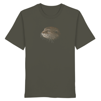 Otter Bleistift Zeichnung KritzelKunst - Organic Shirt