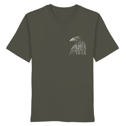 Rabenvater schwarzer Rabe Krähe - Organic Shirt