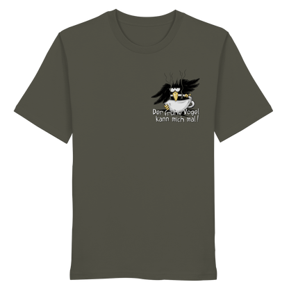 Der frühe Vogel kann mich mal | Kaffee Rabe - Organic Shirt