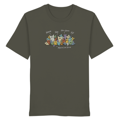 Nope, Nee, Nö Katzen - Organic Shirt