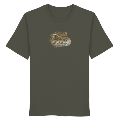 Leopard Gecko Skizze Kritzelkunst - Organic Shirt