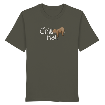 Chill Mal schläfriger Braunbär - Organic Shirt