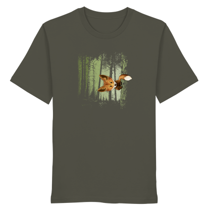 Fuchs im Zwielicht-Wald - Organic Shirt