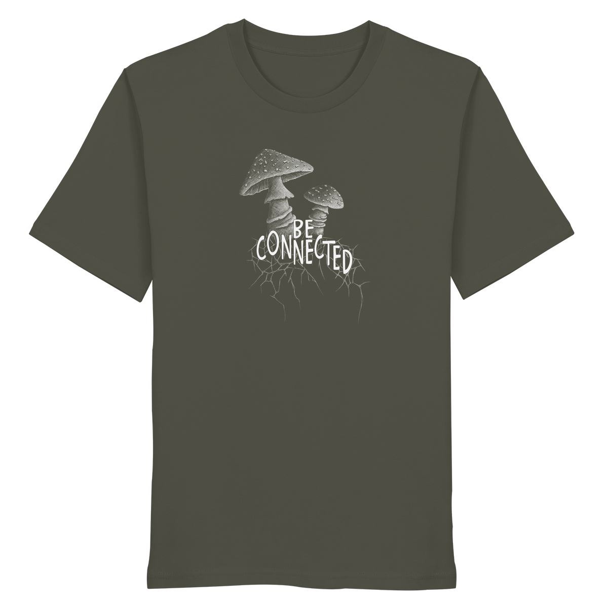Be Connected Panther-Pilz - Organic Shirt