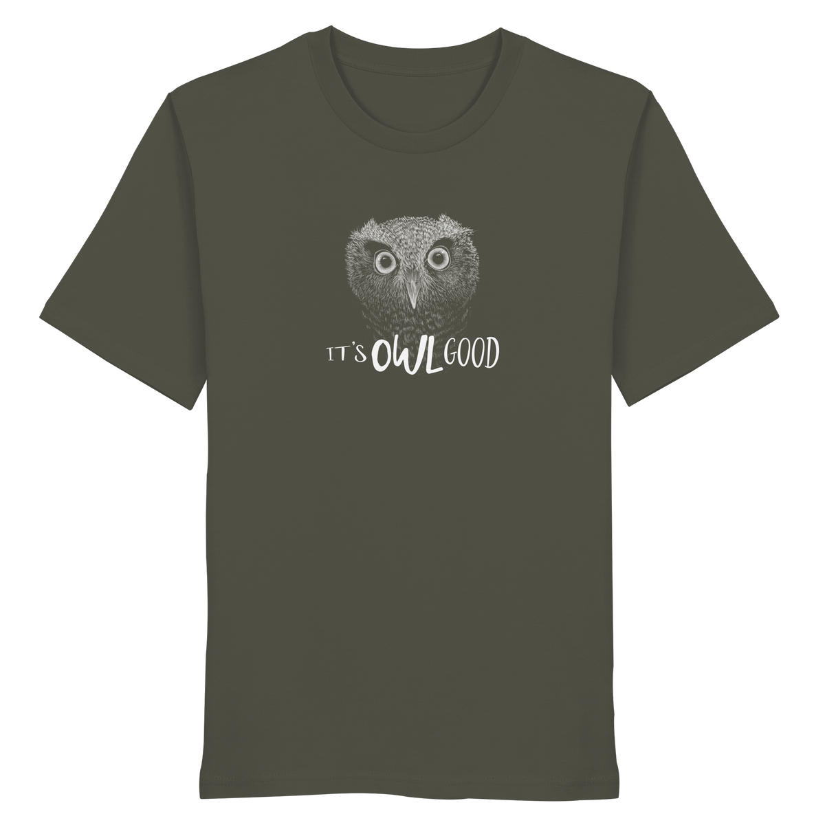 OWL Good | Kritzel-Kunst-Eule - Organic Shirt