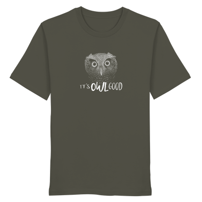 OWL Good | Kritzel-Kunst-Eule - Organic Shirt