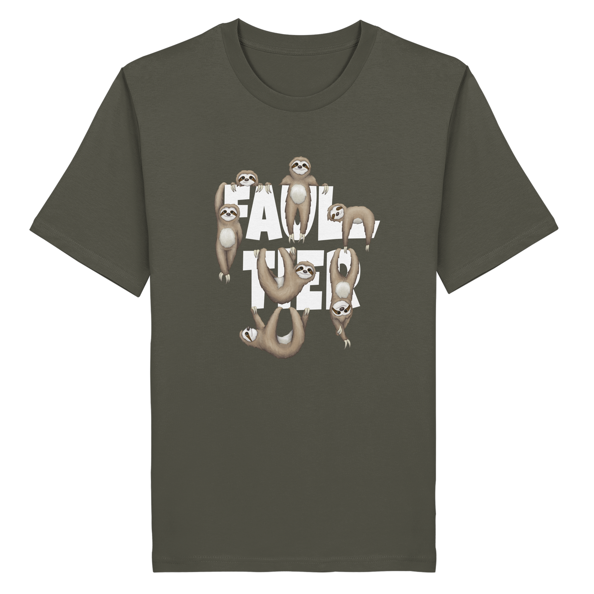 Viele gechillte Faultiere - Organic Shirt