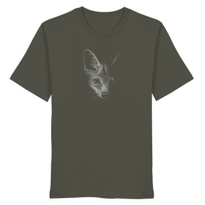 Fuchs Kritzelkunst Illustration - Organic Shirt