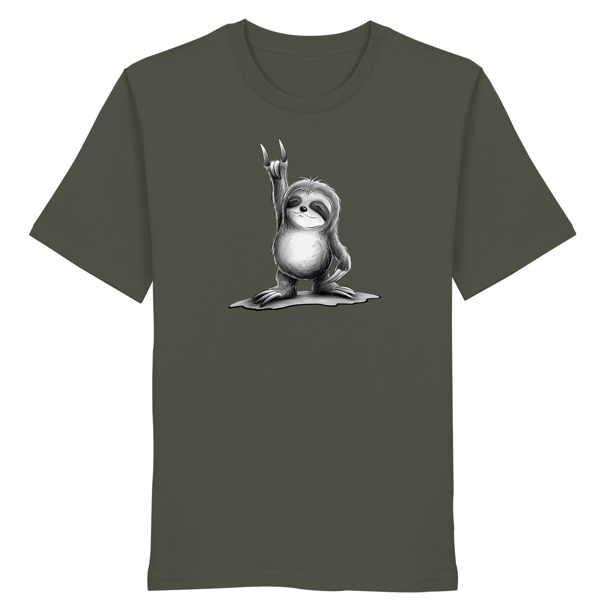 Rock On Party Faultier - Organic Shirt