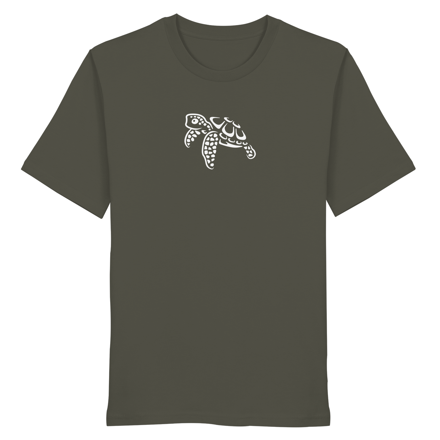 schwimmende Meeres-Schildkröte - Organic Shirt