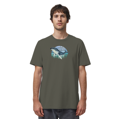 Retro Unterwasser Buckelwal - Organic Shirt