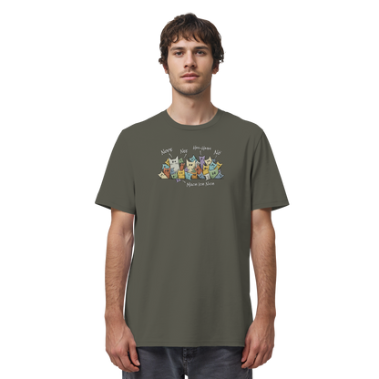 Nope, Nee, Nö Katzen - Organic Shirt