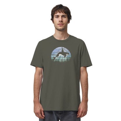 Retro Tiefsee Schwertwal Orca - Organic Shirt