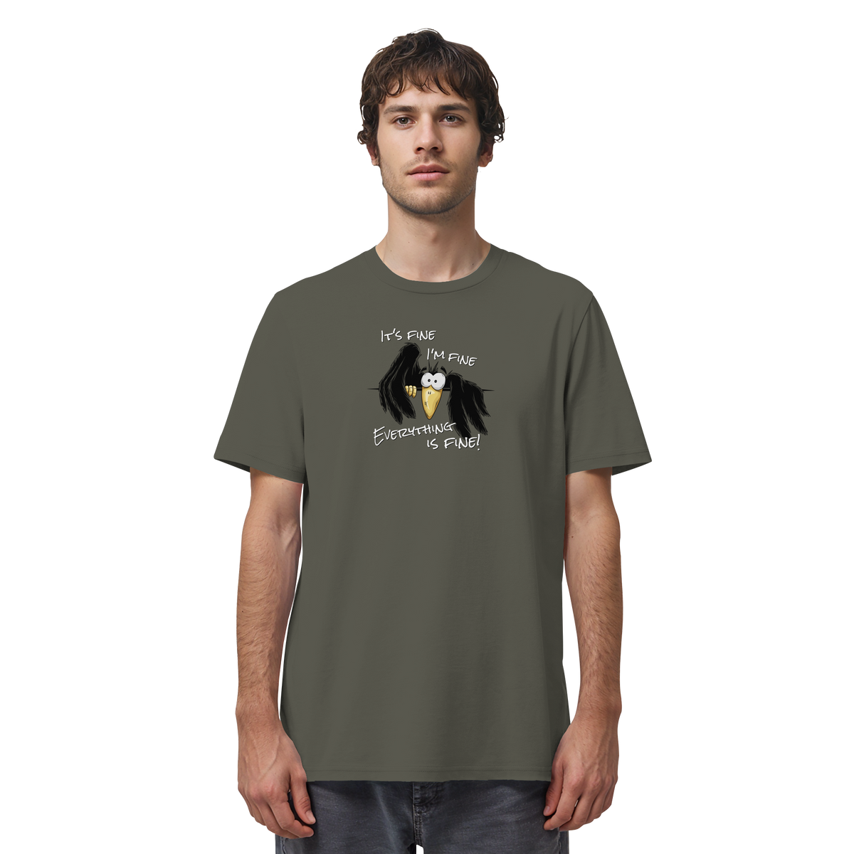 I’m Fine Rabe | Alles Gut Krähe - Organic Shirt