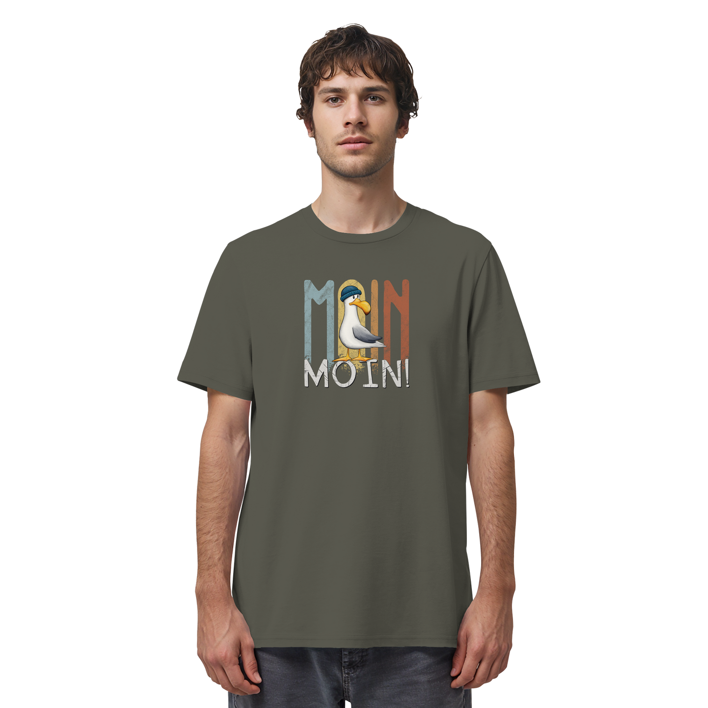 Moin Moin norddeutsche Möwe - Organic Shirt