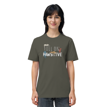 Full On Pawsitive! Gechillte Katzen - Organic Shirt