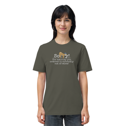 No-Activity Faultier - Organic Shirt