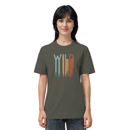 Wild Retro Schriftzug - Organic Shirt
