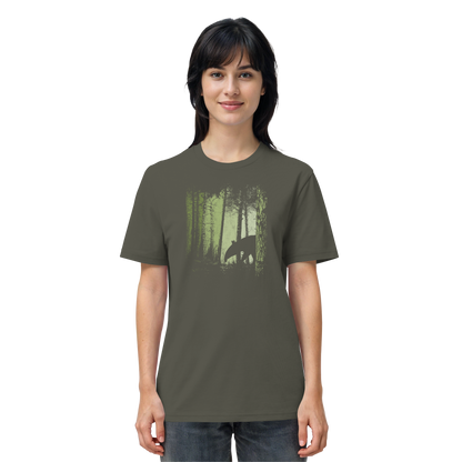 Lässiger Tapir im Zwielicht Wald - Organic Shirt