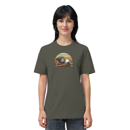 Lässiger Retro Sundown Tapir - Organic Shirt